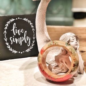 Chunky multi colored bracelet